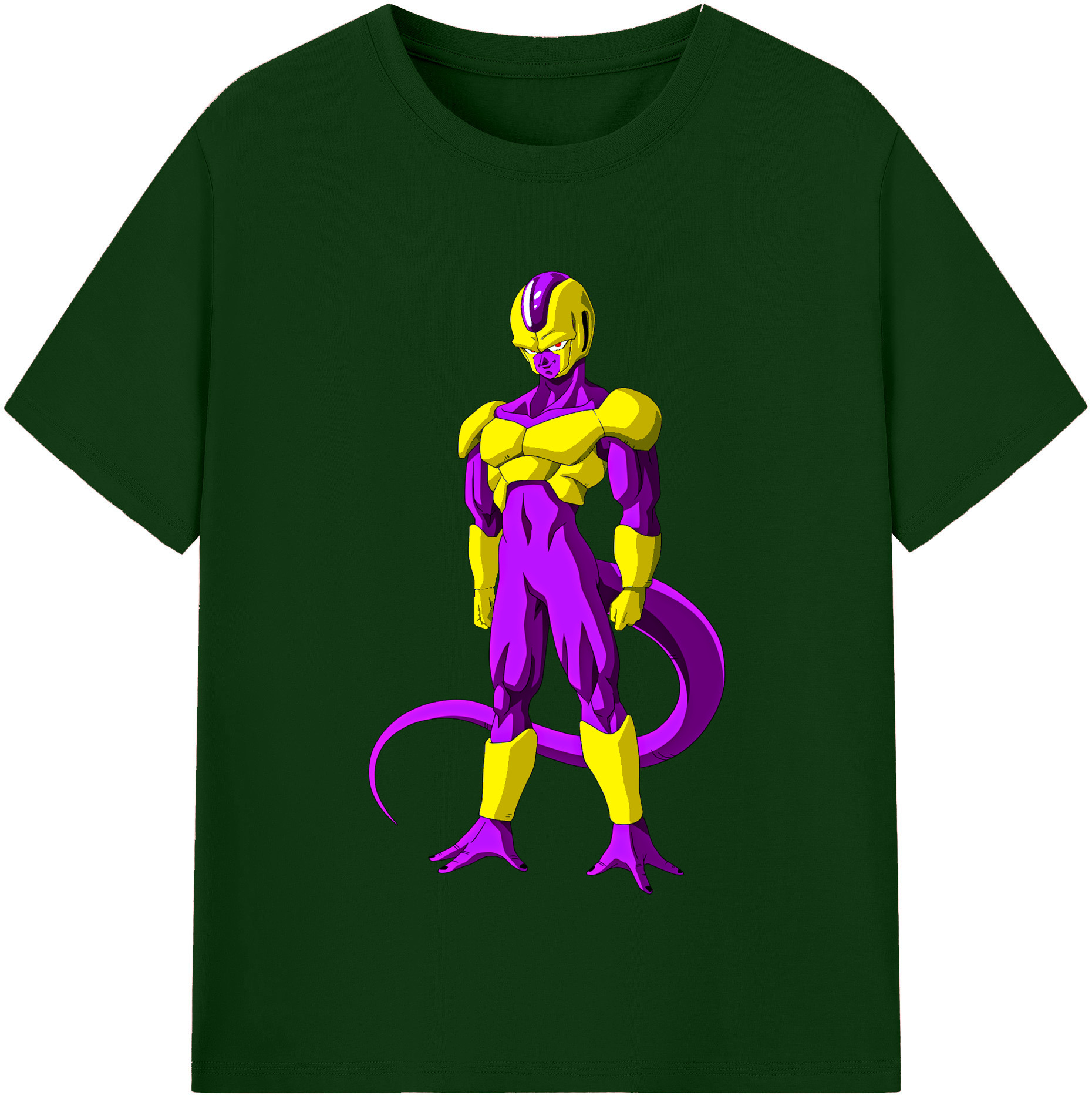 （画像用） ドラゴンボール フリーザ DRAGON BALL Frieza 綿100％半袖Tシャツ（フロントプリント）